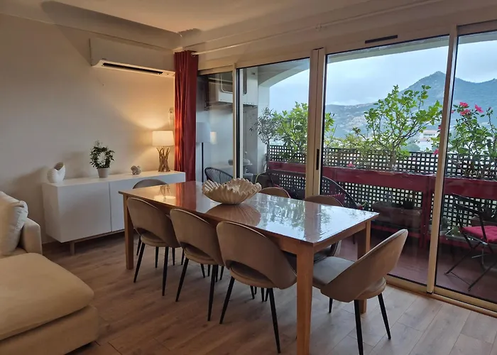 Et Montagne Prestigieux 7 Couchages Et Salle De Sport Lejlighed LʼÎle-Rousse