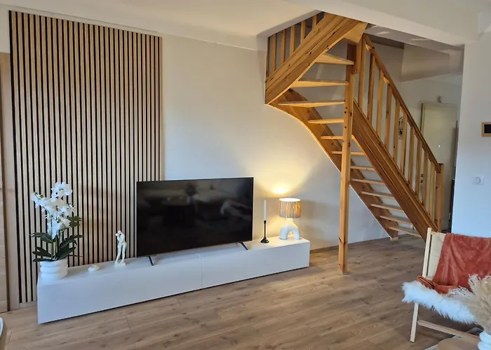 Et Montagne Prestigieux 7 Couchages Et Salle De Sport Lejlighed *